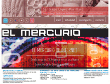 Tablet Screenshot of mercurialis.com
